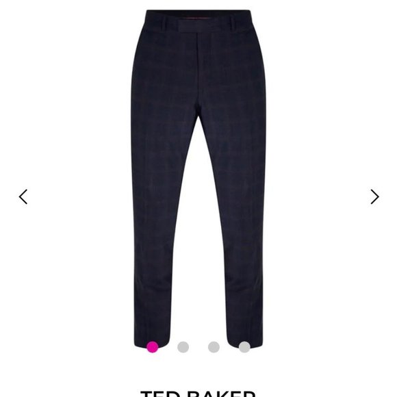 Ted Baker Navy Mens Suit Pants Size 32 - Picture 1 of 6